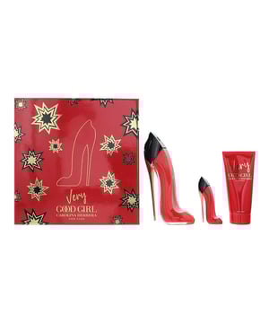 Very Good Girl by Carolina Herrera is a Floral Fruity fragrance for women. Launched in 2021, this vibrant scent is versatile enough to be worn all year round and transitions effortlessly from day to night. It reimagines the signature Good Girl DNA with a bold twist, delivering a playful yet sophisticated aroma that celebrates modern femininity.  

The fragrance opens with a dazzling burst of litchi and red currant, creating a juicy and energetic introduction that is instantly captivating. At the heart, a single luxurious note of rose takes center stage, lending a romantic and elegant floral depth. The base unfolds with creamy vanilla and the earthy strength of vetiver, creating a balanced and alluring finish that lingers with confidence and charm.  

This Gift Set contains: Eau De Parfum 80ml, Body Lotion 100ml, Eau de Parfum 7ml

Housed in the striking red and black stiletto heel bottle, Very Good Girl is a statement of power, passion, and elegance—perfect for women who embrace every side of their personality.  

Top Notes: Litchi, Red Currant. 
Middle Notes: Rose. 
Base Notes: Vanilla, Vetiver.  

How to Apply: 

Apply it to your body's warmest points, such as the crease of your elbows and wrists, to intensify the longevity of the fragrance. 
Avoid rubbing after application, as this will reduce the longevity of the fragrance. For wrist application, apply the fragrance after hand washing.