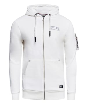 Rusty Neal Herren Sweatshirt
 
Passform: Regular Fit
Material: 70% Baumwolle, 30% Polyester 
Gewicht: 500 gr
Herstellungsland: Türkei
Kragenform: Kapuze mit Zipper
 
ZUFRIEDENHEITSGARANTIE: Bei uns kaufen Sie ohne Risiko, da wir unbegründete Rückgaben akzeptieren und zeitlich die Rückzahlung Erstatten. Unsere Firmenphilosophie lautet nach wie vor: "Der Kunde ist König" unser Anliegen ist es zu jeder Zeit den bestmöglichen Service zu bieten mit Firmensitz: Deutschland
HERSTELLUNG/PRODUKTION: Als Gründer wie auch Hersteller, Designen und Produzieren wir unsere Produkte als Familienunternehmen von A-Z autonom, daher können wir Qualität garantieren wie auch ein optimales Preis-Leistungs-Verhältnis. Hergestellt unter fairen Arbeitsbedingungen mit hochwertigen Materialien welche schonend verarbeitet wurden (kein Chemiegeruch). Zeitloses Design aus dem Herkunftsland: Türkei
PASSFORM: Angefertigt aus qualitativ hochwertiger wie auch anschmiegsamer Baumwollmischung, garantiert dieser Sweater einen absolut bequemen Sitz mit Wohlfühlfaktor. Unser Model trägt bei einer Körpergröße von 1,85 m und einem Gewicht über 80 kg die Größe: M (Medium). An den Europäischen Markt angepasst bieten wir diesen Sweater in folgender Passform an: Regular Fit
ANLASS: Für die kalte Jahreszeit ist dieser Sweater sehr warm und bequem zu tragen, KEIN KRATZEN durch hochwertige Materialien und Verarbeitung, das zeitlose und doch Moderne Design garantiert einen Stilvollen Auftritt, ob im Büro oder Business Meetings wie auch Casual am Nachmittag oder als toller Akzent auf Partys oder anderen Veranstaltungen.
MASCHINENWÄSCHE: Durch die hochwertige Verarbeitung der Materialien treten nach der Wäsche keine Farbverluste auf, auch das Einlaufen des Sweaters ist kein Thema mehr! die sich auch nach unzähligen Waschgängen gewaschen hat!
 
 