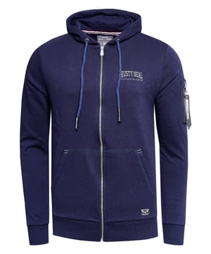 Rusty Neal Herren Sweatshirt
 
Passform: Regular Fit
Material: 70% Baumwolle, 30% Polyester 
Gewicht: 500 gr
Herstellungsland: Türkei
Kragenform: Kapuze mit Zipper
 
ZUFRIEDENHEITSGARANTIE: Bei uns kaufen Sie ohne Risiko, da wir unbegründete Rückgaben akzeptieren und zeitlich die Rückzahlung Erstatten. Unsere Firmenphilosophie lautet nach wie vor: "Der Kunde ist König" unser Anliegen ist es zu jeder Zeit den bestmöglichen Service zu bieten mit Firmensitz: Deutschland
HERSTELLUNG/PRODUKTION: Als Gründer wie auch Hersteller, Designen und Produzieren wir unsere Produkte als Familienunternehmen von A-Z autonom, daher können wir Qualität garantieren wie auch ein optimales Preis-Leistungs-Verhältnis. Hergestellt unter fairen Arbeitsbedingungen mit hochwertigen Materialien welche schonend verarbeitet wurden (kein Chemiegeruch). Zeitloses Design aus dem Herkunftsland: Türkei
PASSFORM: Angefertigt aus qualitativ hochwertiger wie auch anschmiegsamer Baumwollmischung, garantiert dieser Sweater einen absolut bequemen Sitz mit Wohlfühlfaktor. Unser Model trägt bei einer Körpergröße von 1,85 m und einem Gewicht über 80 kg die Größe: M (Medium). An den Europäischen Markt angepasst bieten wir diesen Sweater in folgender Passform an: Regular Fit
ANLASS: Für die kalte Jahreszeit ist dieser Sweater sehr warm und bequem zu tragen, KEIN KRATZEN durch hochwertige Materialien und Verarbeitung, das zeitlose und doch Moderne Design garantiert einen Stilvollen Auftritt, ob im Büro oder Business Meetings wie auch Casual am Nachmittag oder als toller Akzent auf Partys oder anderen Veranstaltungen.
MASCHINENWÄSCHE: Durch die hochwertige Verarbeitung der Materialien treten nach der Wäsche keine Farbverluste auf, auch das Einlaufen des Sweaters ist kein Thema mehr! die sich auch nach unzähligen Waschgängen gewaschen hat!
 
 
