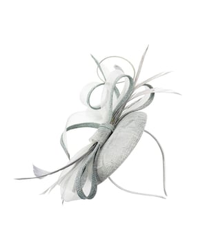 Turn heads with the perfect finishing touch. Our collection of fascinators adds effortless elegance and a striking statement to any outfit - ideal for weddings, races, or any special occasion. Discover the piece that completes your look. SKU: HA300911. Colour: Coral. Material: Polyester: Sinamay Disc, Mesh &amp; Feathers. Base Diameter: 15.5cm
