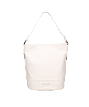 Bolso bandolera para mujer. El cierre es con cremallera. Los bolsillos internos tienen cremallera. Los bolsillos externos son uno trasero con cremallera y dos laterales. La correa para el hombro es ajustable y extraíble. El mango está fabricado en PU. Hay un compartimento interno. El material externo es 100%PU. Internamente es 100% Poliéster. Medidas: 27x31x15 cm. Producto de moda