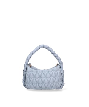 Bolso bandolera para mujer. El cierre es con cremallera. Los bolsillos internos son uno con cremallera. Los bolsillos externos están ausentes. La correa para el hombro es ajustable y extraíble. El mango está fabricado en PU. Hay un compartimento interno. El material externo es 100%PU. Internamente es 100% Poliéster. Medidas: 27x13x10 cm. Producto de moda