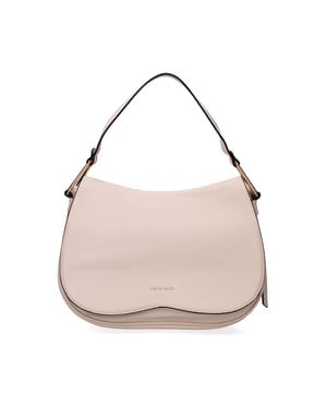 Bolso bandolera para mujer. El cierre es con botón magnético. Los bolsillos internos tienen cremallera. Los bolsillos externos están ausentes. La correa para el hombro es ajustable y extraíble. El mango está fabricado en PU. Hay un compartimento interno. El material externo es 100%PU. Internamente es 100% Poliéster. Medidas: 35,5x23x12 cm. Producto de moda