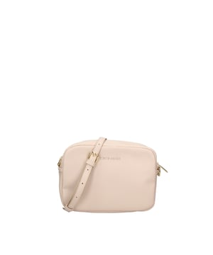 Bolso bandolera para mujer. El cierre es con cremallera. Los bolsillos internos tienen cremallera. Los bolsillos externos están ausentes. La correa para el hombro es ajustable y extraíble. Falta el mango. Hay un compartimento interno. El material externo es 100%PU. Internamente es 100% Poliéster. Medidas: 23,5x17x9 cm. Producto de moda
