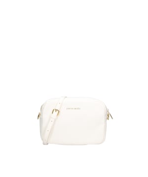 Bolso bandolera para mujer. El cierre es con cremallera. Los bolsillos internos tienen cremallera. Los bolsillos externos están ausentes. La correa para el hombro es ajustable y extraíble. Falta el mango. Hay un compartimento interno. El material externo es 100%PU. Internamente es 100% Poliéster. Medidas: 23,5x17x9 cm. Producto de moda