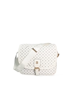 Bolso bandolera para mujer - Modelo Lysandra - 100% poliuretano - 27.5 x 19.0 x 10.0 cm