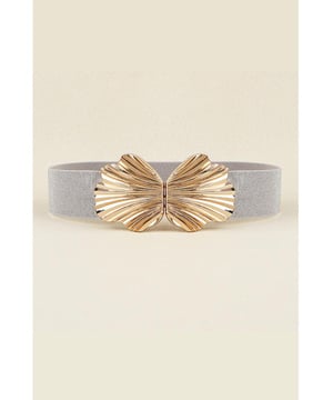 Material: Aleación de zinc elástico  
Importado  
Tamaño: 25.6  
2 en  
Hebilla: 5.5 en