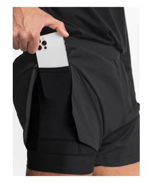 Shorts activos de talla completa para hombre con cintura elástica talla grande  
Estilo básico  
Estiramiento moderado  
Composición del material: 95% poliéster 5% spandex  
Instrucciones de cuidado: Lavar a máquina en frío, secar a baja temperatura  
Importado  
Medidas en pulgadas:  
Talla M: Largo de la prenda 16.1 Cintura 28.3 Cadera 42.5  
Talla L: Largo de la prenda 16.5 Cintura 29.9 Cadera 44.1  
Talla XL: Largo de la prenda 16.9 Cintura 31.5 Cadera 45.7  
Talla 2XL: Largo de la prenda 17.3 Cintura 33.1 Cadera 47.2  
Talla 3XL: Largo de la prenda 17.7 Cintura 34.6 Cadera 48.8
