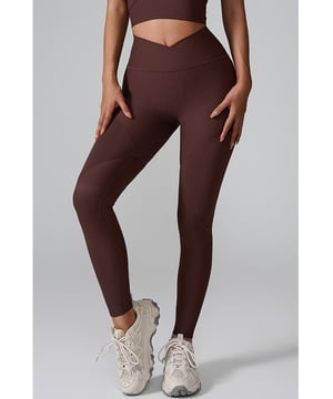 Basic style
  Highly stretchy
  Material composition: 74% nylon 27% spandex
  Care instructions: Machine wash cold tumble dry low
  Imported
  Size S: US 2/4 Bottom Length 33.1 Waist 18.1 HIP 26
  Size M: US 6/8 Bottom Length 33.9 Waist 19.7 HIP 27.6
  Size L: US 10 Bottom Length 34.3 Waist 21.3 HIP 29.1
  Size XL: US 12 Bottom Length 35 Waist 22.8 HIP 30.7