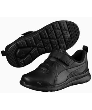 Modern. Comfortable. Stylish. These new iconic sneakers are perfect for any young athlete thanks to their ultra-flexible design and bold synthetic leather upper. A hook-and-loop closure pairs perfectly with a grippy EVA outsole for an optimal fit and comfortable feel on the foot, no matter where their day takes them.RRP:£35.00BenefitsSoftFoam: PUMA’s dual-density insole provides two unique layers of cushioning for customised comfort, fit and long-lasting durabilityProduct detailsLow boot silhouetteSynthetic leather upperHook-and-loop closureEVA midsoleGround-contact EVA grippy outsolePUMA Cat Logo at toePUMA Formstrip on lateral sideStyle190679-01