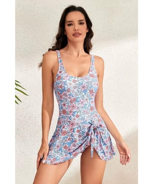 Trekkoord met ronde hals en brede band uit een stuk
  Trekkoord voor verstelbare pasvorm
  Verwijderbare borstvulling
  Geen beugel
  Rekbare stofsamenstelling
  Materiaal: 82% polyester 18% spandex
  Onderhoudsinstructies: Machinewas koud droogtrommel laag
  Geimporteerd