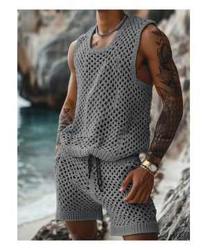 Basisstijl ademend
Twee
delig set: tanktop en shorts
Gemiddelde stretch voor comfort
Materiaal samenstelling: 80% polyester 20% katoen
Wasinstructies: Machinewas koud, laag drogen
Geïmporteerd voor kwaliteit