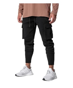 Estilo básico  
Composición del material: 80% poliéster 20% algodón  
Instrucciones de cuidado: Lavar a máquina en frío. Secar a baja temperatura.  
Importado  
Medidas del producto (Medidas en pulgadas) y Conversión de tallas  
Tamaño S: Longitud del pantalón 37.8 Cintura 27.6 Cadera 39.4  
Tamaño M: Longitud del pantalón 38.6 Cintura 28.7 Cadera 40.9  
Tamaño L: Longitud del pantalón 39.4 Cintura 29.9 Cadera 42.5  
Tamaño XL: Longitud del pantalón 40.2 Cintura 31.1 Cadera 44.1  
Tamaño 2XL: Longitud del pantalón 40.9 Cintura 32.3 Cadera 45.7