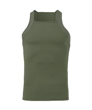 Estilo básico  
Material elástico  
100% poliéster  
Escote cuadrado  
Tirar anchas  
Lavar a máquina en frío  
Secar a baja temperatura  
Importado  
Disponible en tallas S a 4XL