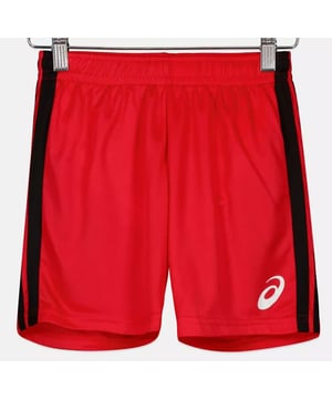 Asics Boys / Girls Sports Shorts Red 1217702JR