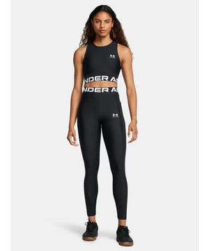 WOMENS UNDER ARMOUR HEATGEAR LEGGINGS BLACK 1388693