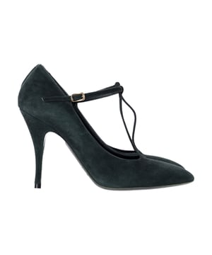 Empfohlener Verkaufspreis
Setzen Sie ein markantes Modestatement mit den grünen T-Riemen-Pumps von Rochas aus grünem Wildleder, einem Symbol für Luxus und Raffinesse. Das halbspitze Design und die hohen Absätze strahlen Selbstvertrauen und Eleganz aus und sorgen dafür, dass jeder Schritt Eleganz und Raffinesse verkörpert.

Grüne T-Riemen-Pumps von Rochas aus grünem Wildleder
Farbe: grün
Material: Wildleder
Zustand: Sehr gut
Größe: EU 37,5
Maße: Absatzhöhe: 10; Innensohlenlänge: 25
Abnutzungsspuren: Mäßige Abnutzung an den Sohlen oder ersetzte Sohlen, leichte Abnutzung
SKU: 367827