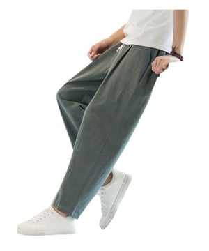Basisstijl  
Met pockets  
Materiaal samenstelling: 75% katoen 25% vlas  
Zorginstructies: Machinewas koud, drogen op lage temperatuur  
Geïmporteerd  
Productmetingen (in inches) & maatconversie:  
M: Heup: 42.5 Onderlengte: 36.6  
L: Heup: 44.1 Onderlengte: 37  
XL: Heup: 45.7 Onderlengte: 37.4  
2XL: Heup: 47.2 Onderlengte: 37.8  
3XL: Heup: 48.8 Onderlengte: 38.2  
4XL: Heup: 50.4 Onderlengte: 38.6  
5XL: Heup: 52 Onderlengte: 39