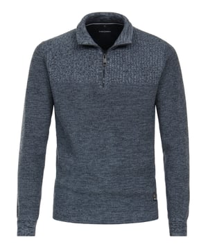 Deze tijdloze gebreide trui van CASA MODA is ideaal voor koude dagen. Hij is moeiteloos te combineren en biedt uitstekend draagcomfort. In combinatie met jeans of chino's is de ontspannen vrijetijdsoutfit perfect - een onmisbaar must-have voor de stijlbewuste man.