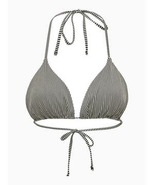 Dit bikini-top van ONLY verenigt stijlvolle comfort met een moderne uitstraling. Zonder beugels en met uitneembare cups biedt het een natuurlijk draaggevoel. De smalle bandjes en elastische riemen zorgen voor een perfecte pasvorm. Dankzij de striksluiting op de rug en in de nek kun je de pasvorm individueel aanpassen. Ideaal voor zonnige dagen op het strand of bij het zwembad!