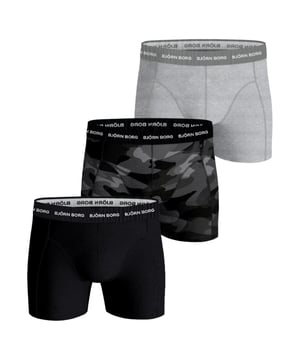 Ein klassischer Multipack Unterhosen der beliebten Alltags-Boxershorts für Männer aus weichem Stretchmaterial mit perfekter Passform.