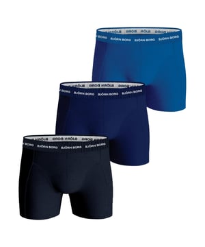 Ein klassischer Multipack Unterhosen der beliebten Alltags-Boxershorts für Männer aus weichem Stretchmaterial mit perfekter Passform.