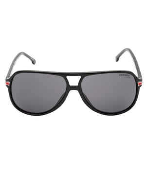 Gafas de sol Carrera All Black: la personificación del estilo atemporal y la protección sofisticada. Estas elegantes monturas negras con lentes grises a juego no solo protegen tus ojos de los rayos dañinos, sino que realzan tu look con su silueta distintiva y su fabricación de primera calidad. Perfectas tanto para salidas informales como para ocasiones formales, estas versátiles gafas de sol ofrecen la combinación perfecta de diseño vanguardista y protección solar funcional que exigen los clientes más exigentes. 61 x 13 x 140, 100 % plástico.
