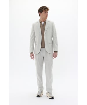 Regular fit,Regular taille,Slim  Fijne was 30°, niet bleken, niet in de droger drogen, Druipnat ophangen, koud strijken max. 110° C, Droogreiniging  63% Katoen,35% Linnen,2% Elastaan