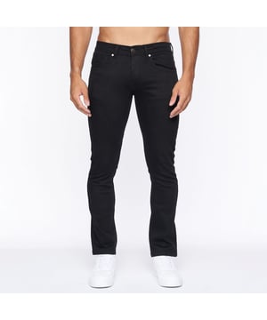 Mens Crosshatch Buraca Slim-Fit Jeans in black.- 5-pocket construction- Button fly fastening- Branded buttons and rivets- Stretch cotton twill- Slim fit- 98% Cotton  2% Elastane.  Machine washable.- Ref:CH2B113928BLKSTK1