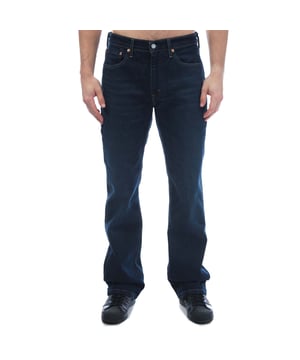 5-pocket styling. Rits. Rekbaar. Wijd pijpontwerp dat over laarzen past. Geweven met een vleugje rek. Een moderne slim fit bootcut jeans.
