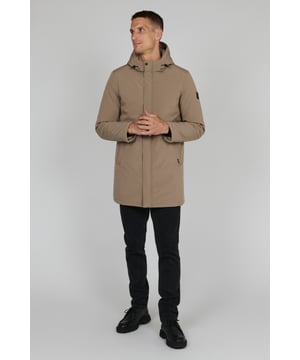 Regular fit  Wassen op 30°, niet bleken, drogen in droger behoedzaam, Druipnat ophangen, koud strijken max. 110° C, Droogreiniging  90% Polyester,10% Elastaan