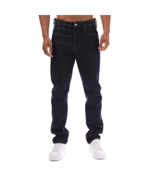 Mens Belstaff Longton Regular-Fit Jeans in indigo.- Zip fly and button fastening.- 5 pockets design.- Direct embroidered phoenix patch on rear pocket.- Branded leather patch.- Regular fit.- 99% Cotton  1% Elastane.- Ref: 105562INDGO
