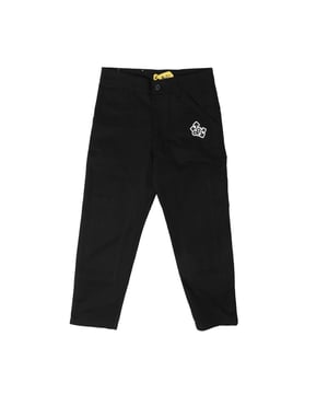 Juniors Off White Arrow Carpenter Pants in black.- 5 pocket design.- Zip fly and button fastening.- Slim fit.- 100% Cotton.- Ref: OBCA0020011010