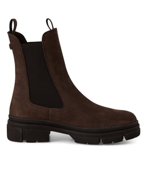Upgrade je garderobe met deze leren Chelsea boots van Tamaris, ontworpen voor langdurig comfort en een strakke, hoge enkellook. Met een blokhak en comfortabele voering en binnenzool zorgen ze voor comfort en stijl, de hele dag door. Belangrijkste kenmerken: Bovenwerk van echt leer Klassiek instapmodel Chelsea boots Textielvoering en binnenzool Comfortabele voering en touchtechnologie voor dempend comfort Stabiele blokhak van 50 mm Schachthoogte: 17,5 cm Duurzame synthetische buitenzool