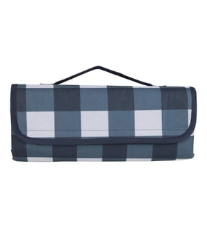 Materiaal: Polyester, PVC. Breedte: 140 cm. Lengte: 120 cm. Ontwerp: Geruit. Stoftechnologie: Waterafstotend. Compact, Handgreep.
