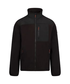 Materiaal: Polyamide, Polyester. Stof: Fleece, Sherpa. Voering: Zacht. Ontwerp: Eenvoudig. Stoftechnologie: Duurzaam. Halslijn: Hoog-Neck. Mouwtype: Met lange mouwen. Manchet: Stretch Binding. Taslan panelen. Zakken: 2 onderzakken, borst, rits. Bevestiging: Volledige ritssluiting. Hem: Stretch Binding. XS: 35 in. S: 37 in. M: 40 in. L: 43 in. XL: 46 in. XXL: 48 in.