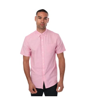 65% Polyester, 35% Katoen. Stof: Oxford Doek. Ontwerp: Geborduurd logo, Effen. Zakken: 1 borstzak. Halsuitsnijding: Knoopjurk, Omgeslagen Kraag. Sluiting: Knoopsluiting. Mouwtype: Korte mouwen. Geschikt voor: Modern. S: 38 in. M: 40 in.