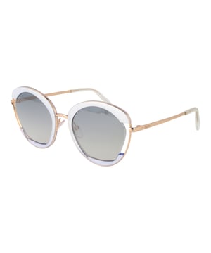 Geschlecht: Damen
Hauptfarbe: Gold
Rahmenfarbe: Gold
Rahmenmaterial: Metall
Glasfarbe: Blau
Glasmaterial: Kunststoff
Filterkategorie: 2
Glaseffekt: Verspiegelt & Verlauf
Schutz: 100% UVA & UVB
Größe: 54-22-140
Glasbreite: 54
Glashöhe: 48
Stegbreite: 22
Brillenbreite: 145
Bügellänge: 140
Stil: Schmetterling
Rahmenstil: Vollrand
Federscharnier: Nein
Besonderheiten: Kein Extra
Lieferumfang: Original-Etui
Country: Italy