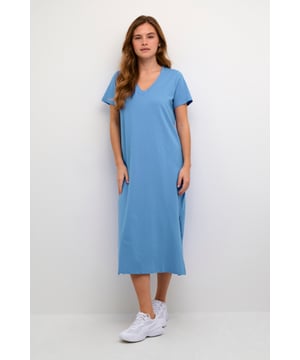 Loose fit,Midi lengte,Elleboog lengte  Wassen op 30°, niet bleken, niet in de droger drogen, Liggend laten drogen in de schaduw, koud strijken max. 110° C, Droogreiniging  95% Katoen,5% Elastaan