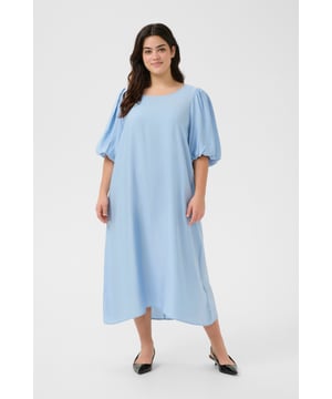 A-shape,Midi lengte,Elleboog lengte  Fijne was 30°, niet bleken, niet in de droger drogen, Druipnat ophangen in de schaduw, warm strijken max. 150° C,   87% Viscose (LENZING™ ECOVERO™),13% Nylon