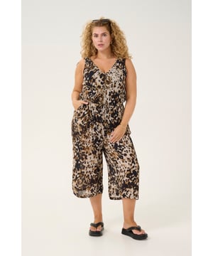 Loose fit,Elastische taille,Onder de knie,Mouwloos  Fijne was 30°, niet bleken, niet in de droger drogen, Liggend laten drogen in de schaduw, koud strijken max. 110° C,.  100% Viscose (LENZING™ ECOVERO™)