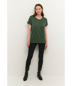 Loose fit,Normale Länge,Kurzarm  Schonwäsche 30°, Nicht bleichen, Nicht im Trockner trocknen, Liegend trocken., Kalt bügeln max. 110° C, Nicht trockenreinigen  70% Modal (TENCEL™),30% Polyester