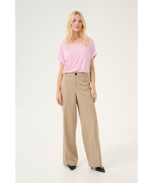 Loose fit,Normale Länge,Kurzarm  Schonwäsche 30°, Nicht bleichen, Nicht im Trockner trocknen, Liegend trocken., Kalt bügeln max. 110° C, Nicht trockenreinigen  70% Modal (TENCEL™),30% Polyester