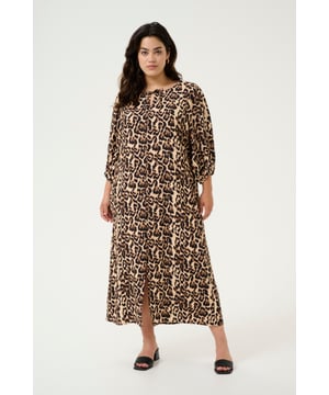 Regular fit,Elastische taille,Lange lengte,3/4 mouwen  Fijne was 30°, niet bleken, niet in de droger drogen, Druipnat ophangen, warm strijken max. 150° C,   50% Viscose,50% Viscose (LENZING™ ECOVERO™)