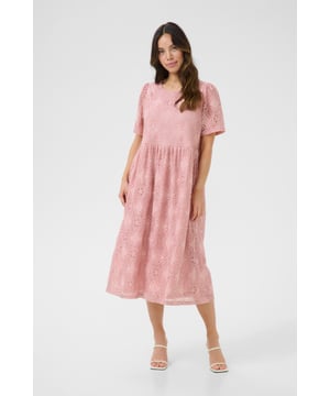 Feminine,Midi lengte,Korte mouwen  Fijne was 30°, niet bleken, niet in de droger drogen, Druipnat ophangen in de schaduw, koud strijken max. 110° C, Droogreiniging  70% Polyamide,30% Katoen