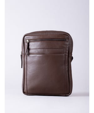 Crafted from real leather and built with thoughtful details, the Explorer Messenger Bag is made for life on the move. A checked fabric lining adds a refined finish, while a front slip pocket with magnetic fastening, plus front and rear zip pockets, keep essentials close to hand.
The main compartment fits an 11&rdquo; iPad with room to spare, and includes slip and zip pockets for valuables like passports and wallets. The adjustable strap can be worn on the shoulder or cross-body, thanks to dual D-ring settings - comfortable, versatile, and ready for work or travel.