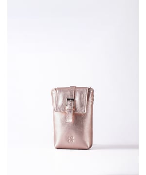 Small in size, big on style - the Tarnly phone pouch is the perfect hands-free companion for life on the move. Crafted from real leather with a soft satin lining, this compact cross-body features a flapover design secured with a magnetic press-stud fastening and finished with a decorative front buckle detail. Side stitch accents add a subtle crafted touch, while a rear zip pocket offers easy access to essentials. With an adjustable strap for the perfect fit, Tarnly keeps your phone and small valuables close in effortless style.