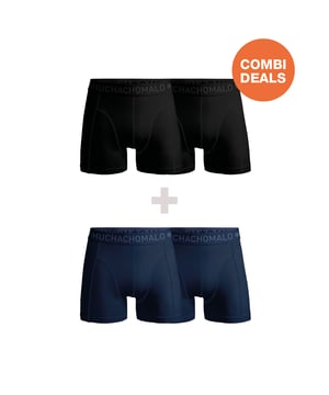 De Boxershorts/Onderbroeken van Muchachomalo zitten als gegoten en zijn gemaakt van hoogwaardig katoen. Een zachte elastische logotailleband van microvezelstof zorgt voor extra comfort. De Boxershorts hebben een normale fit, wassen op 30 graden, niet in de droger.