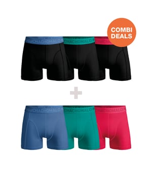 De Boxershorts/Onderbroeken van Muchachomalo zitten als gegoten en zijn gemaakt van hoogwaardig katoen. Een zachte elastische logotailleband van microvezelstof zorgt voor extra comfort. De Boxershorts hebben een normale fit, wassen op 30 graden, niet in de droger.