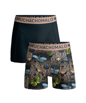 De Boxershorts/Onderbroeken van Muchachomalo zitten als gegoten en zijn gemaakt van hoogwaardig katoen. Een zachte elastische logotailleband van microvezelstof zorgt voor extra comfort. De Boxershorts hebben een normale fit, wassen op 30 graden, niet in de droger.